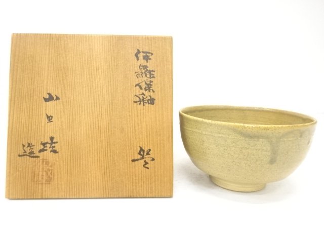JAPANESE TEA CEREMONY / TEA BOWL CHAWAN / IRABO GLAZE / ARTISAN WORK